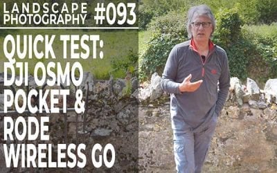 #093: Quick Screentest: Rode Wireless Go Mic with DJI Osmo Pocket