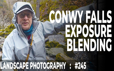 245: Waterfall Photography From Capture to Final Edit. Conway Falls, Eryri.