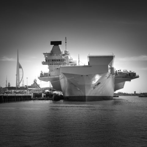 HMS Queen Elizabeth, Portsmouth