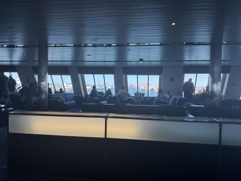 Irish Ferry Club Lounge